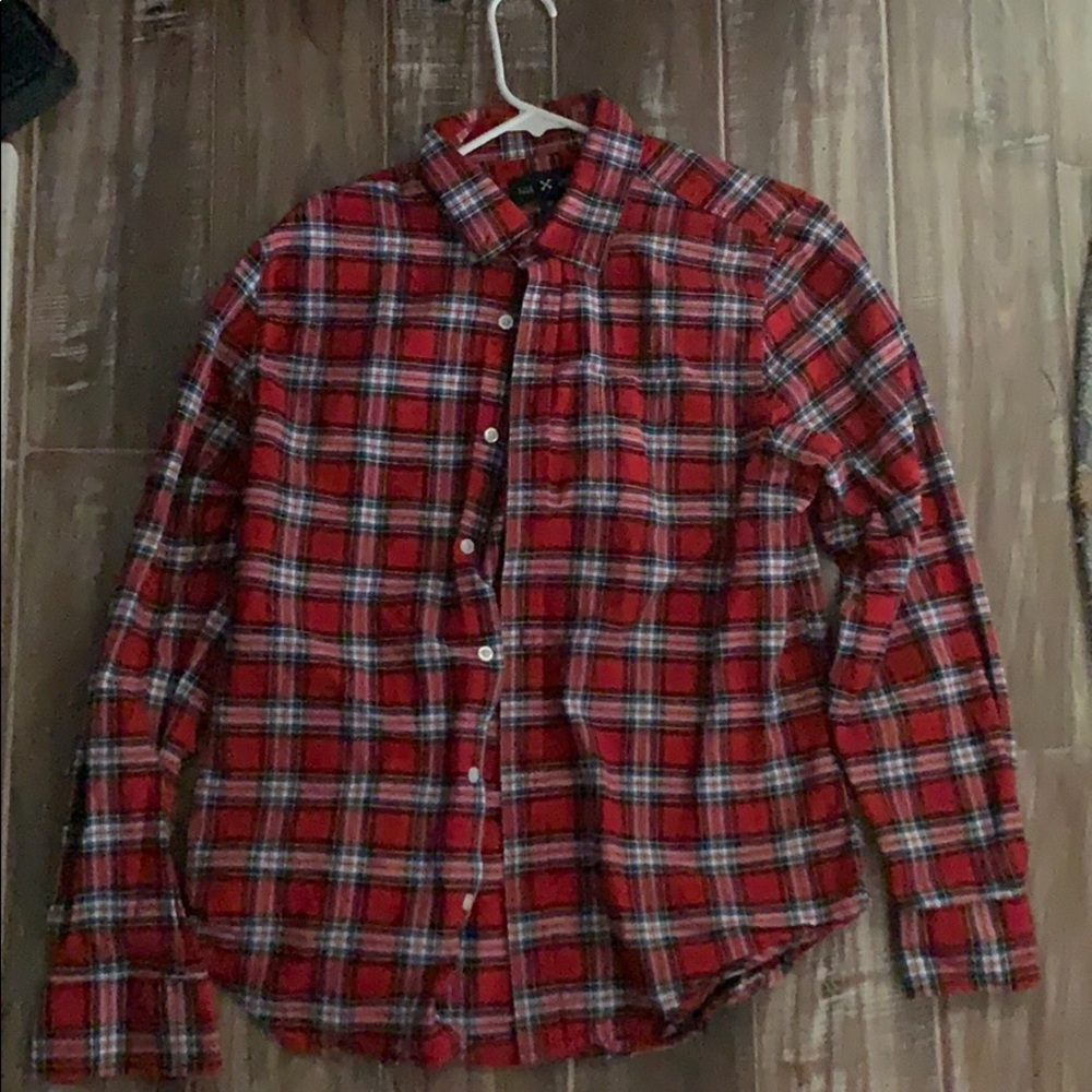 Five Four: Mark Mcnairy Plaid Button Down - Size M